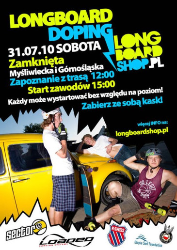 LONGBOARD DOPING W RAMACH STREET ART DOPING 2010 WWA