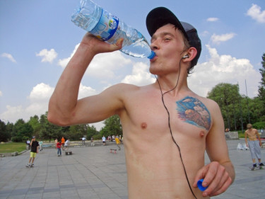 Łukasz i Nike SB. Łukasz i Nike SB.