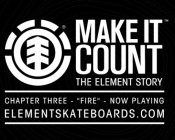 Make It Count The Element Story: Chapter 3 Fire