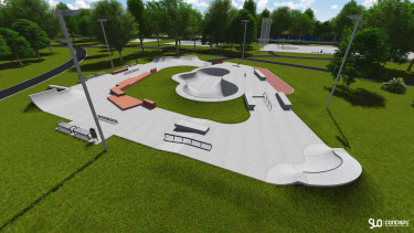 Nowy betonowy skatepark dla Warszawy Nowy betonowy skatepark dla Warszawy