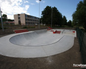 Nowy betonowy skatepark w Radzionkowie