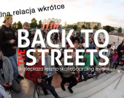 Oficjalna relacja z Back To The Streets wkrótce