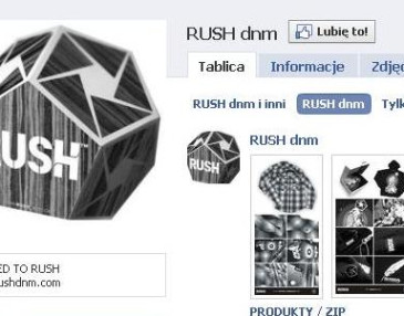 RUSH na Facebook