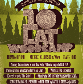 10 LAT WOODCAMP! Impreza Urodzinowa