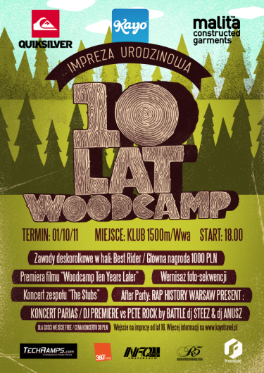 10 LAT WOODCAMP! Impreza Urodzinowa