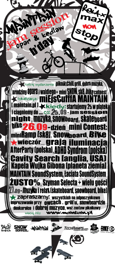 25-27.09 MAINTAIN Jam Session 