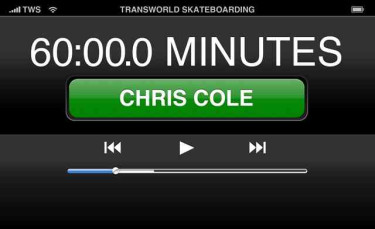 60 Minutes In The Park: Chris Cole