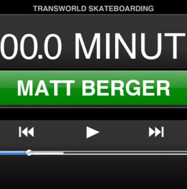 60 MINUTES IN THE PARK: MATT BERGER