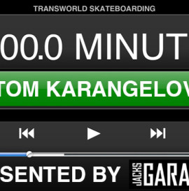 60 Minutes In The Park presented by Jack’s Garage: Tom Karangelov