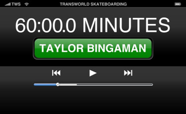 60 Minutes In The Park: Taylor Bingaman