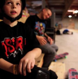 8 YEAR OLD SK8S MONSTER RAMP WITH PLG