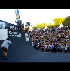 Adrien Bulard flip drop in au FISE