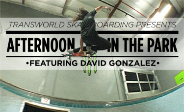 Afternoon In The Park: David Gonzalez