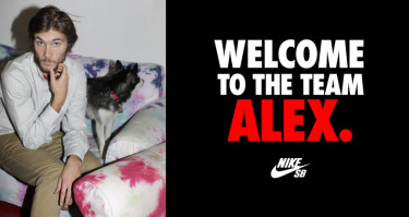 Alex Olson w Nike SB