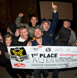 Alien Workshop team wins King of the Road