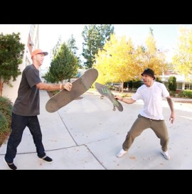 Andrew Reynolds and Shane Heyl Break Their Boards