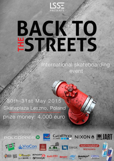 Back o The Streets 2015.