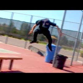 BACK SMITH GRIND, BACKSIDE DOUBLE KICKFLIP OUT!!!!