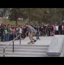 Baker Skateboards Christmas Demo at Lincoln plaza 2011