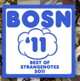 Best Of Strangenotes 2011