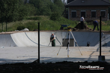 Betonowy skatepark w Radzionkowie