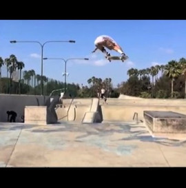 BIGGEST BACKSIDE FLIP EVER!?!! - WTF! - Hayden Estrada