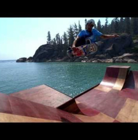 BOB BURNQUIST'S FLOATING SKATE RAMP