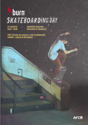 Burn Skateboarding Day w Warszawie!   