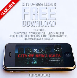 City Of New Lights video na iPhona lub iPoda