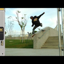 CLASSIC SKATEBOARD SLAMS #107 – SKATER VS. HUBBA LEDGE