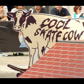 COOL SKATE COW