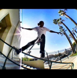 CRAZY ASS HANDRAIL FALL - CHRISTIAN LEWIS