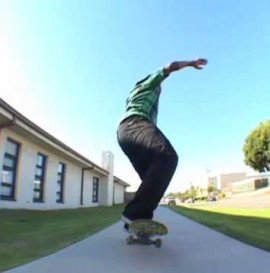 DAEWON SONG Longest Switch Front Pop Fakie Manual