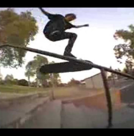 Daniel Knapp Fakie Big spin Flip Board slide 