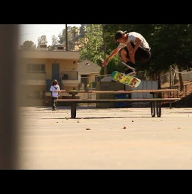 DANNY HAMAGUCHI - NOLLIE 360 FLIP PICNIC TABLE ATTEMPTS