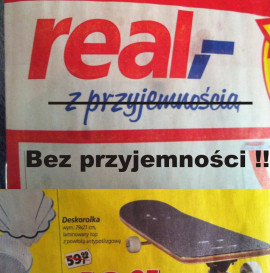 Daska Real - Promocja !!! Skatenews nie poleca !