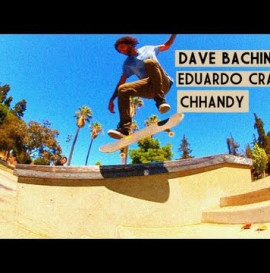 DAVE BACHINSKY AND EDUARDO CRAIG SKATE LINCOLN PLAZA