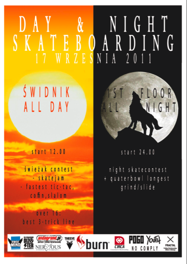 Day &amp; Night Skateboarding