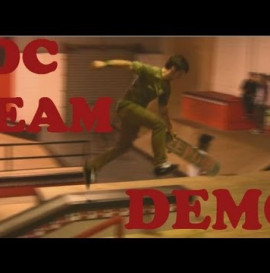 DC DEMO AT RIDE ON SKATEPARK IN BRISBANE, AUSTRALIA