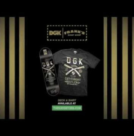 DGK - FRANKS CHOP SHOP - SHIRT & DECK AVAILABLE