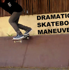 Dramatic Skateboard Maneuvers...