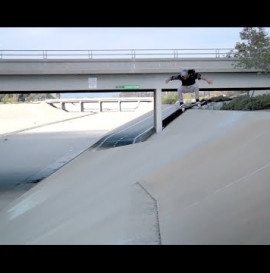 EPIC TRICKS: David Gonzalez Kickflips into a Mountain