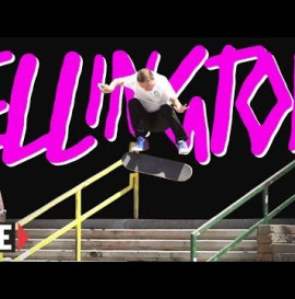 Erik Ellington Skateboarding in Slow Motion - Switch Frontside Flip