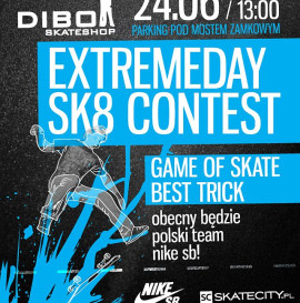 Extreme Day Sk8 Contest w Rzeszowie.