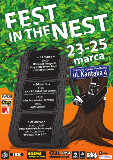 Fest In The Nest Trzydniowy Festiwal Deskorolki