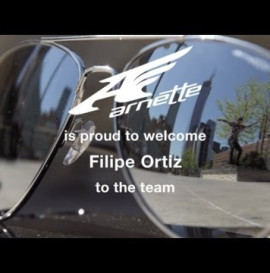 Filipe Ortiz joins Arnette Skate Team