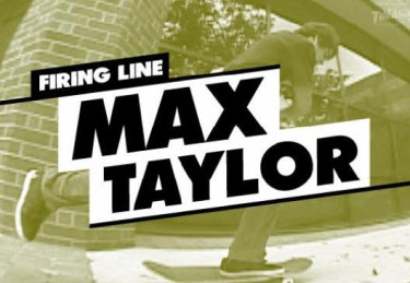Firing Line: Max Taylor
