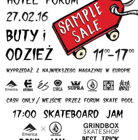 Footwear & Apparel SAMPLE SALE! / EMERICA x VOLCOM BOWL CHALLENGE