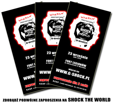 G-Shock Shock The World - Konkurs!!!