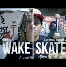 Game of S.K.A.T.E. - Wakeskate vs. Skateboard